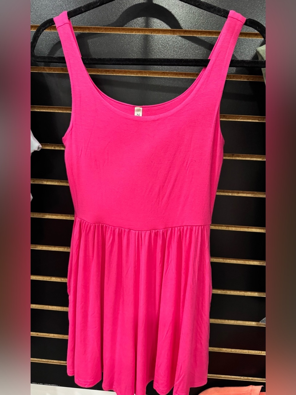 Zenana Outfitters Hot Pink Sleeveless Romper